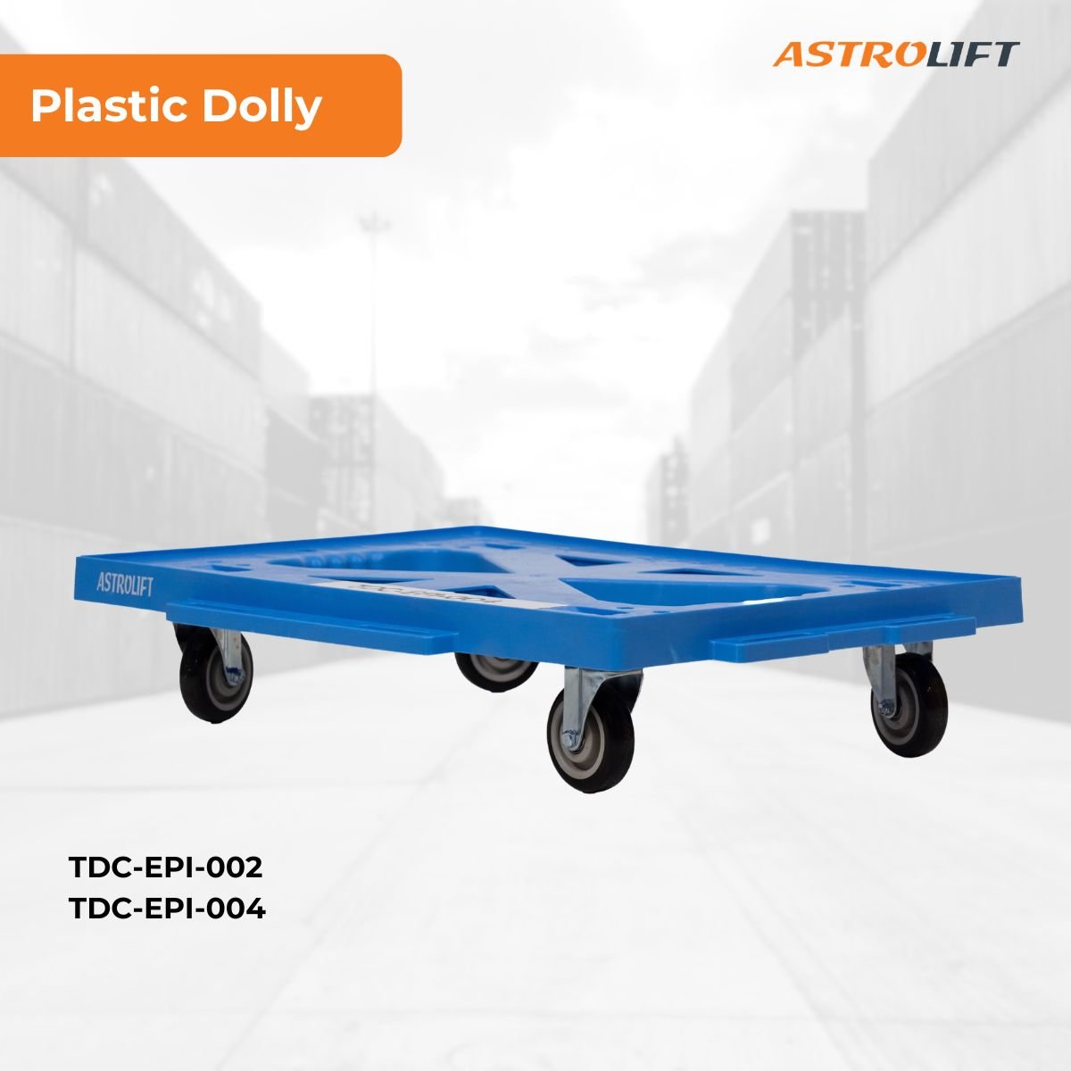 Buy Plastic Dolly  in New Products available at Astrolift NZ